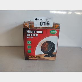 BUFFTEE MINIATURE WINTER HEATER - 1800W FAN HEATER - A GREAT SMALL HEATER THAT ALSO CAN BE USED AS A FAN FOR COOL AIR-