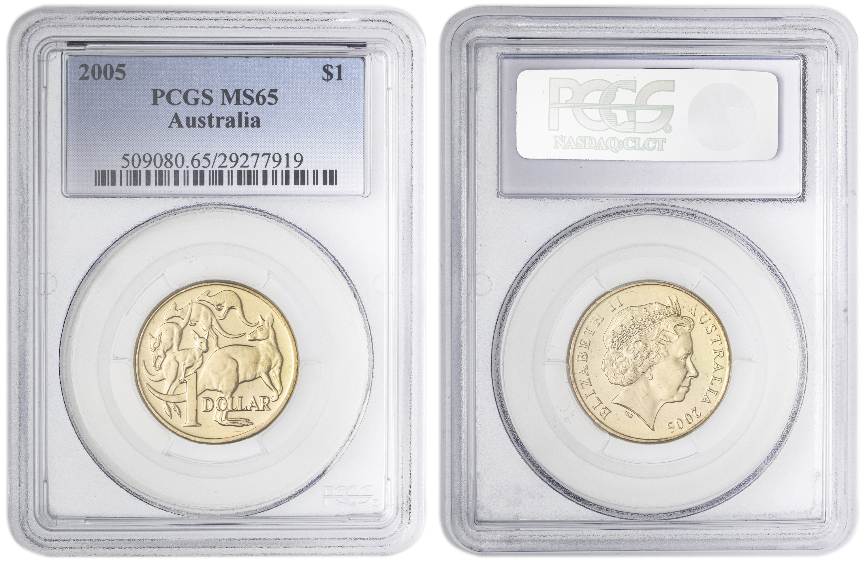 , One Dollar, 2005, PCGS MS65