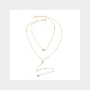 ZA Multilayer Cleavage Chain Pendant Necklaces | AS 51701/468 | B1 (S8) SB(15)