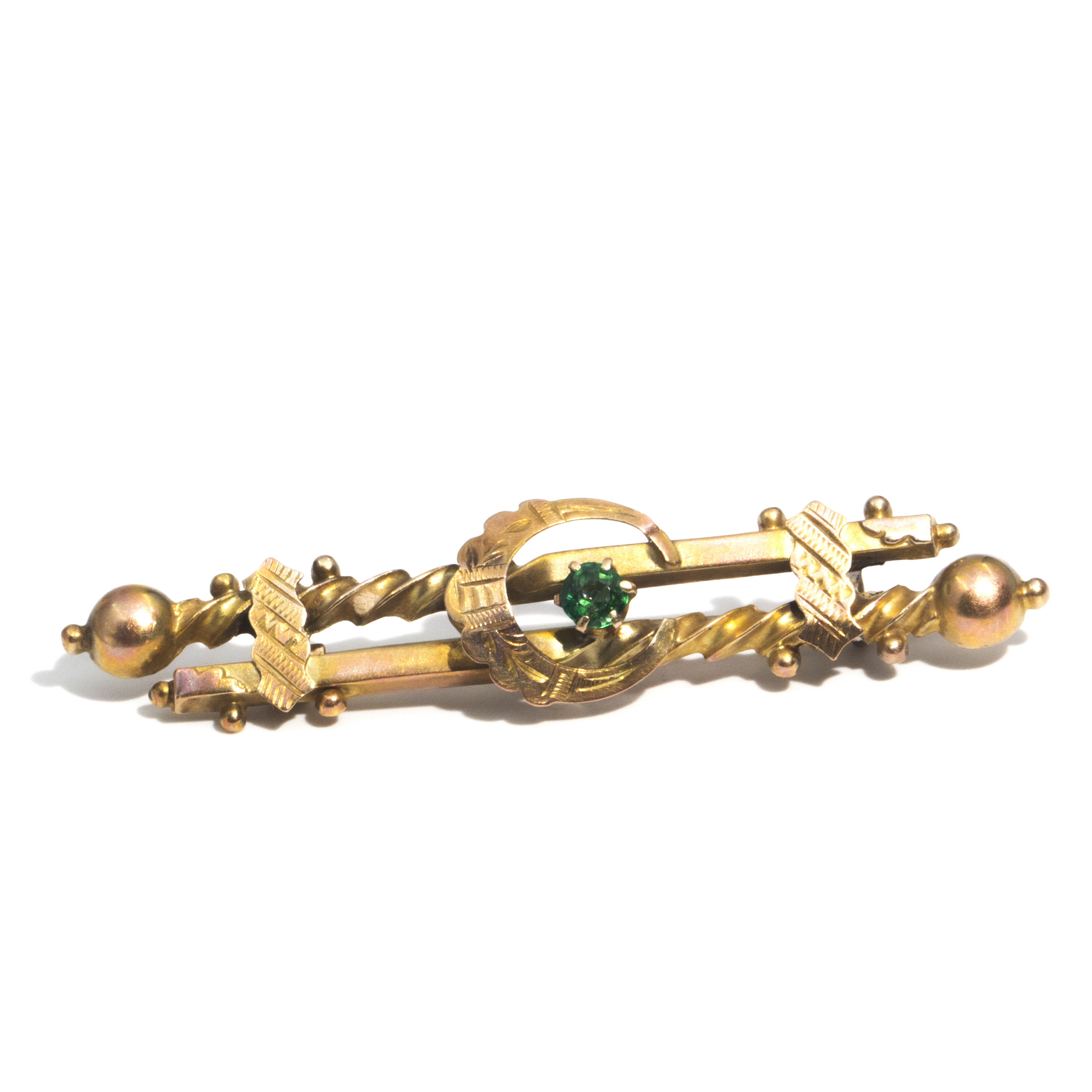 Early 1900s 9 Carat Gold Antique Brooch