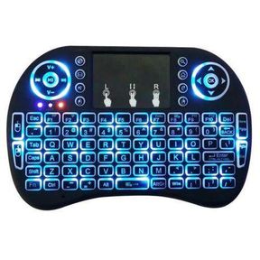 Mini 2.4GHz Backlit Wireless Keyboard Touchpad for PC TV Box Android|