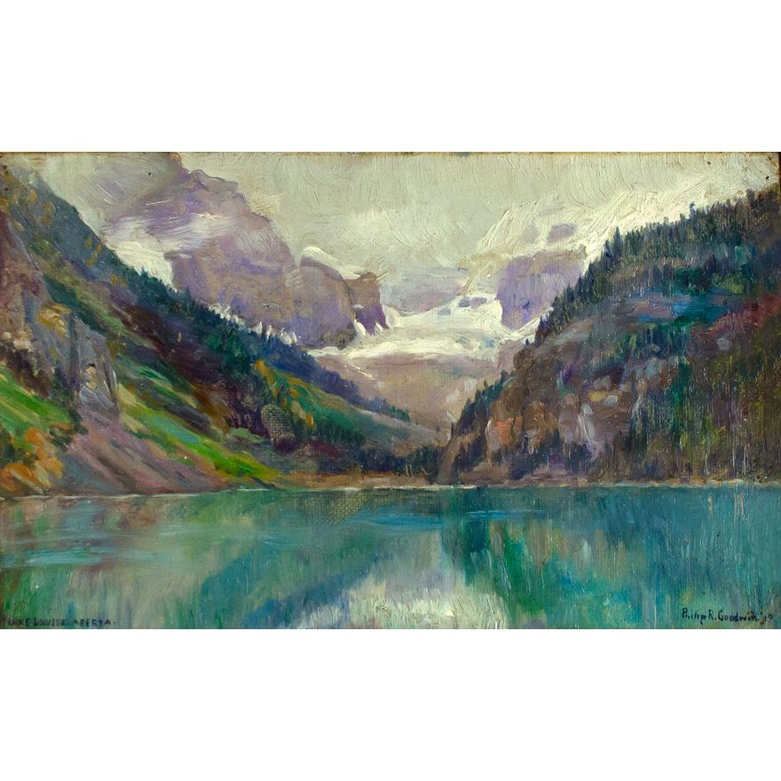 Lake Louise, Alberta by Philip R. Goodwin (1881-1935)