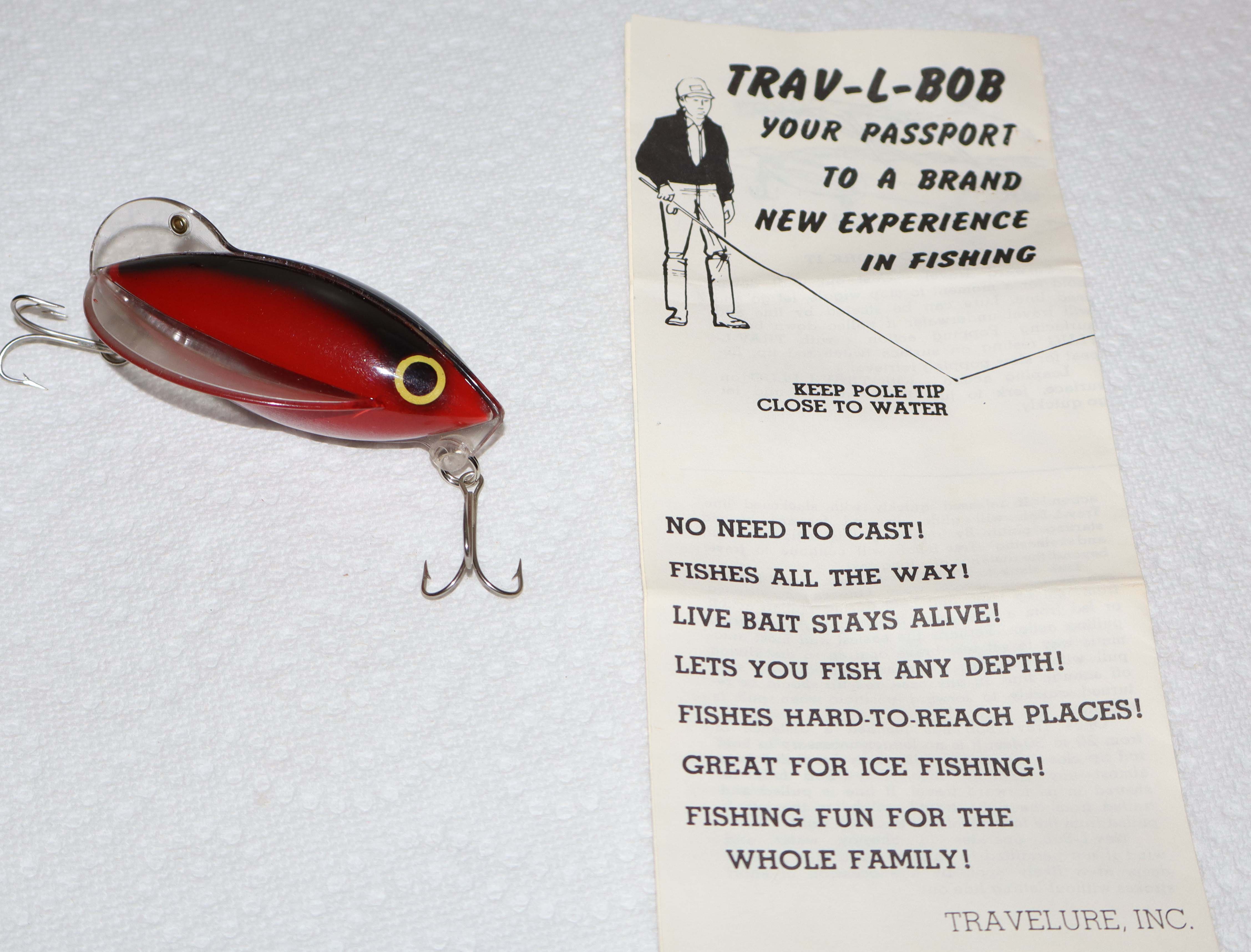 dudley murphy fishing lures Lure Collectibles, Encyclopedia of Modern Era 1940 to Present stone and wood to the elaborately feathered flies of the Victorian era Dudley Murphy's handmade fishing lure