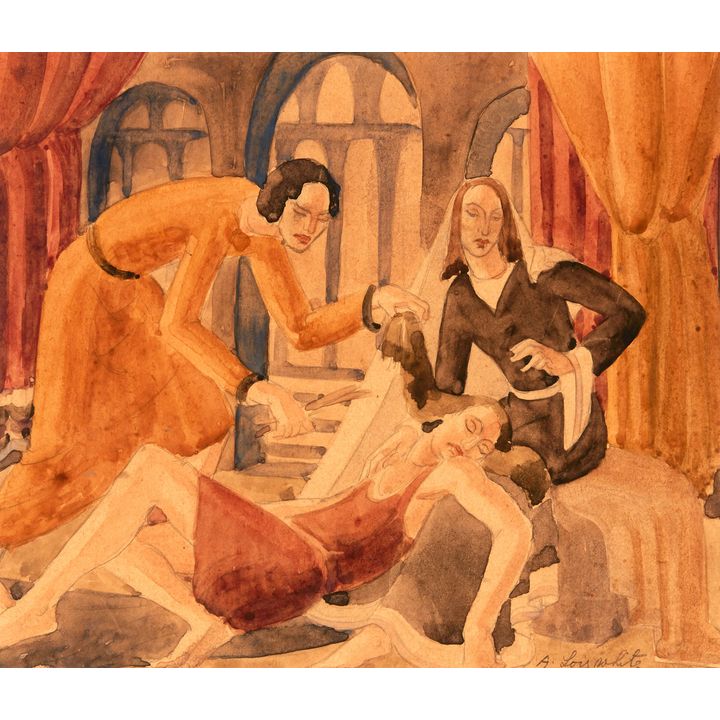 A. Lois White, Samson and Delilah