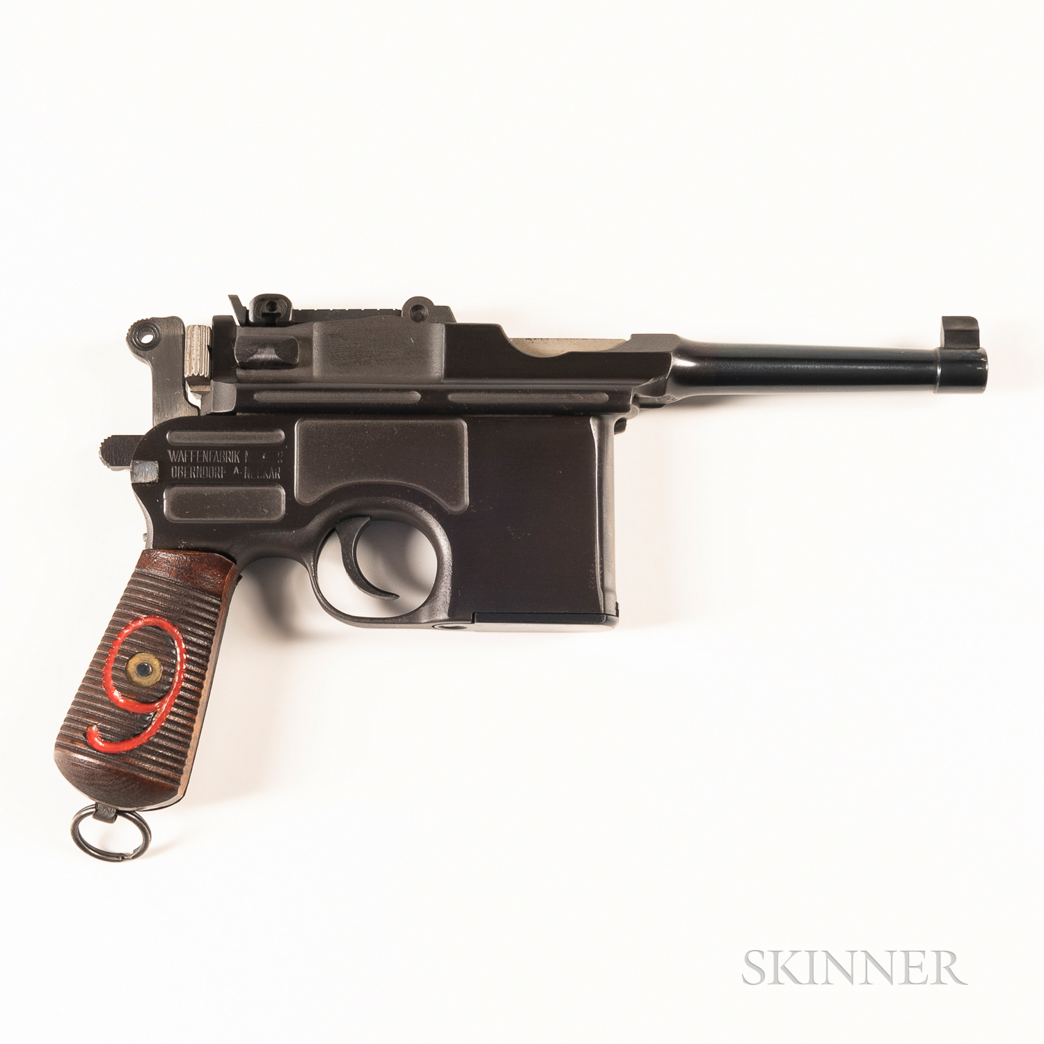 Mauser C96 Broom Handle Semiautomatic Pistol Barnebys 6173