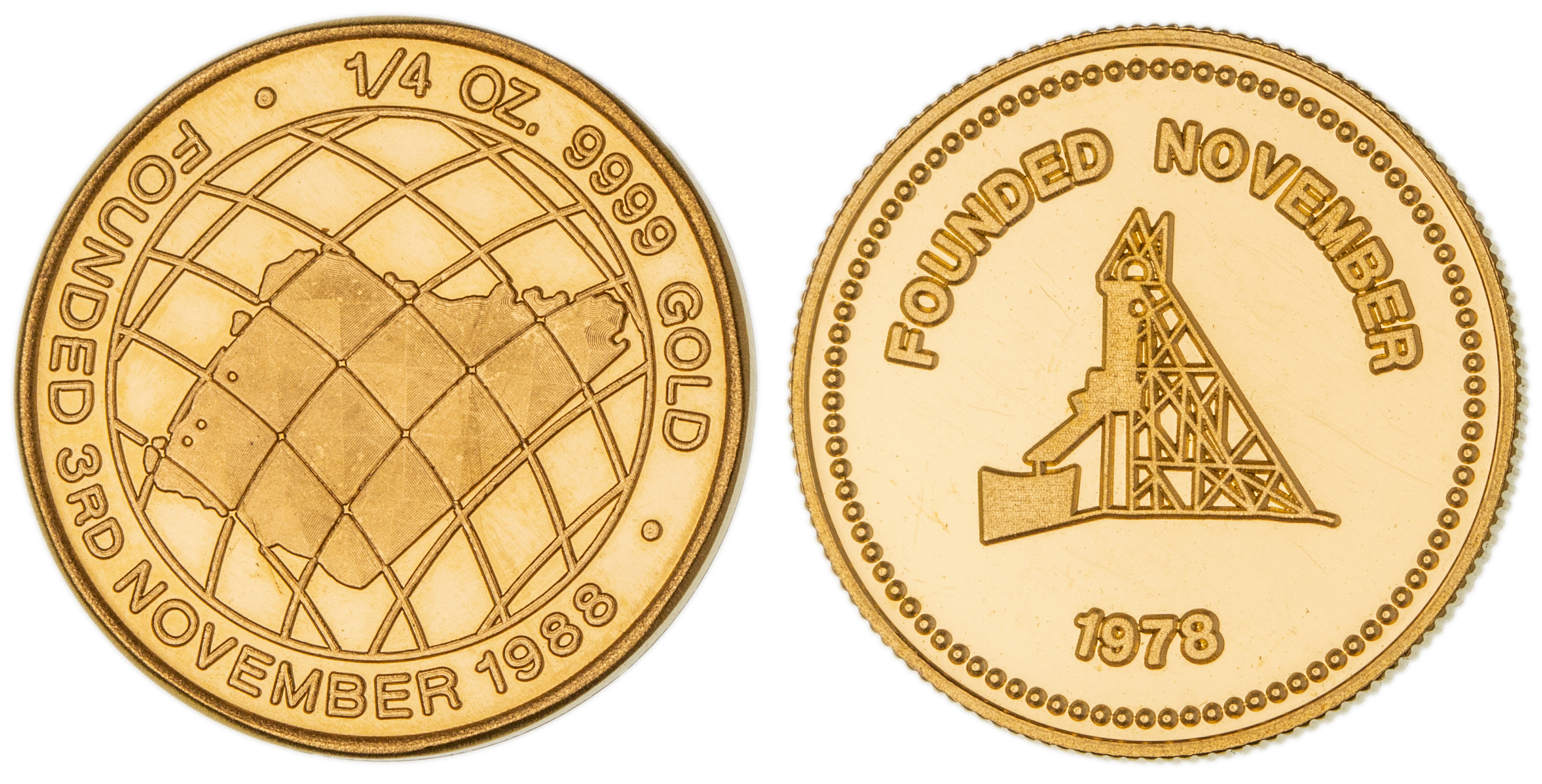 174 · Pair, Gold Coins, UNC