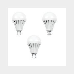 Loadshedding Rechargeable LED Light Bulb - Cool White 3 Pack Loadshedding Rechargeable LED Light Bulb 7w B22-51463/3784 B2 (S5)