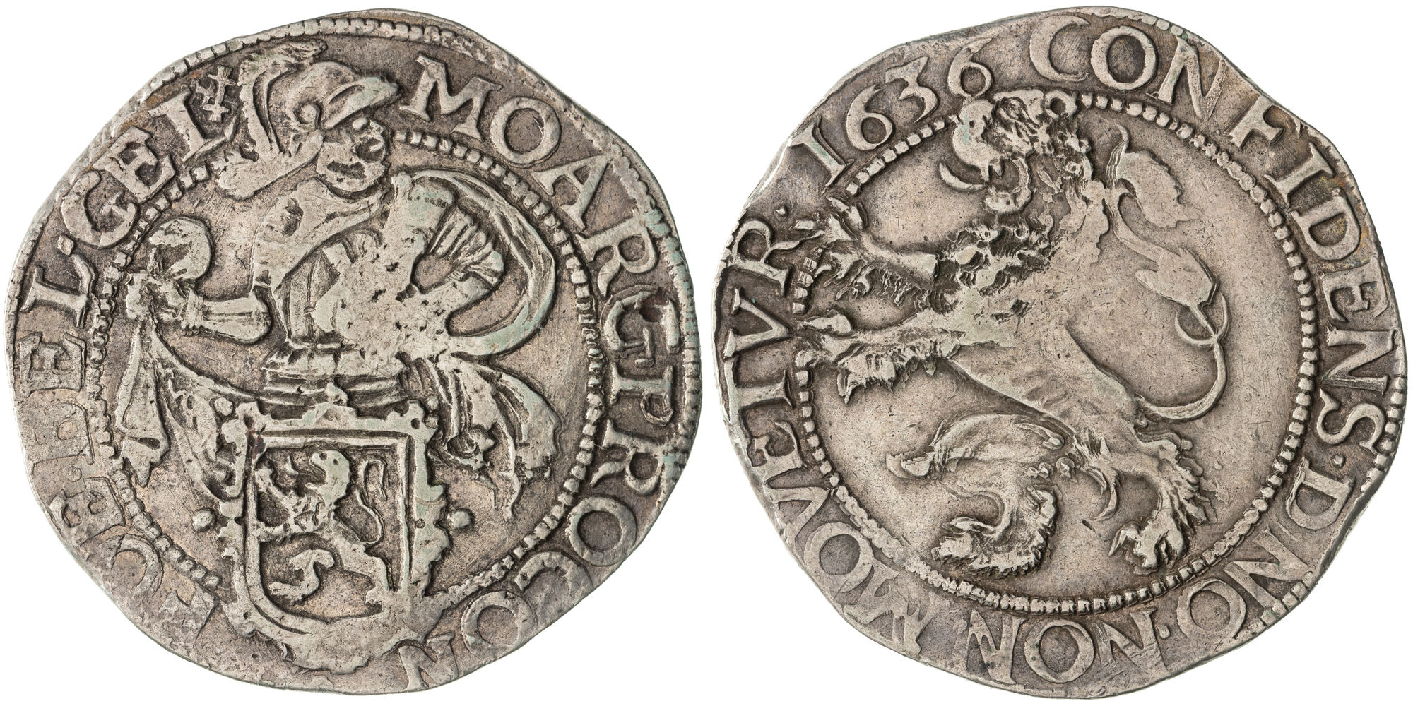 Netherlands, Gelderland, Lion Daalder, 1636, Fine