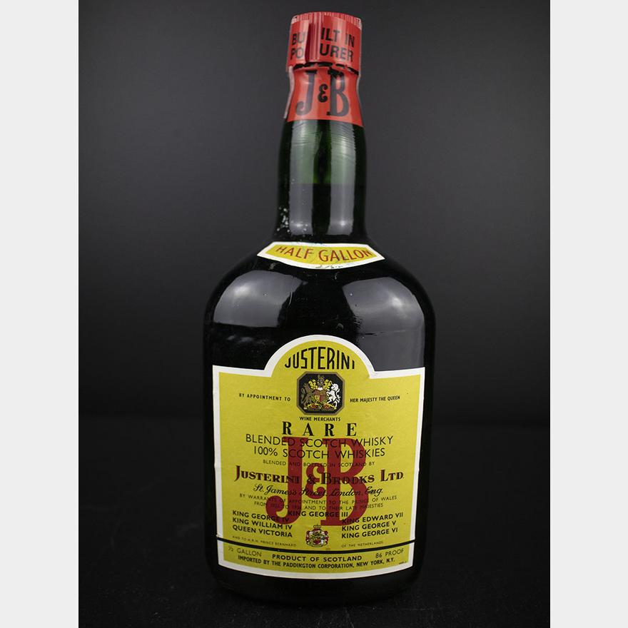 J&B Rare Scotch Whisky Half Gallon / US Import