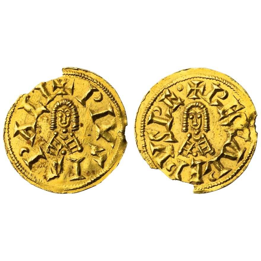 Spain, Visigoths, Reccared I (586-601), AV Tremissis, +RECAREDPVSRE ...