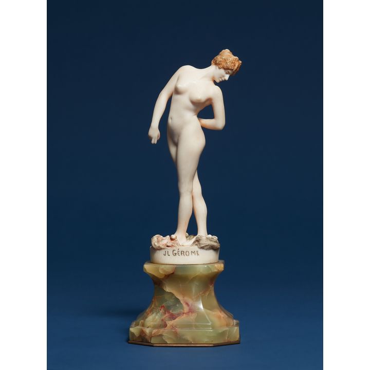 ""La Joueuse de boules"" by Jean-Léon Gérôme (Vesoul 1824 - 1904 Paris)