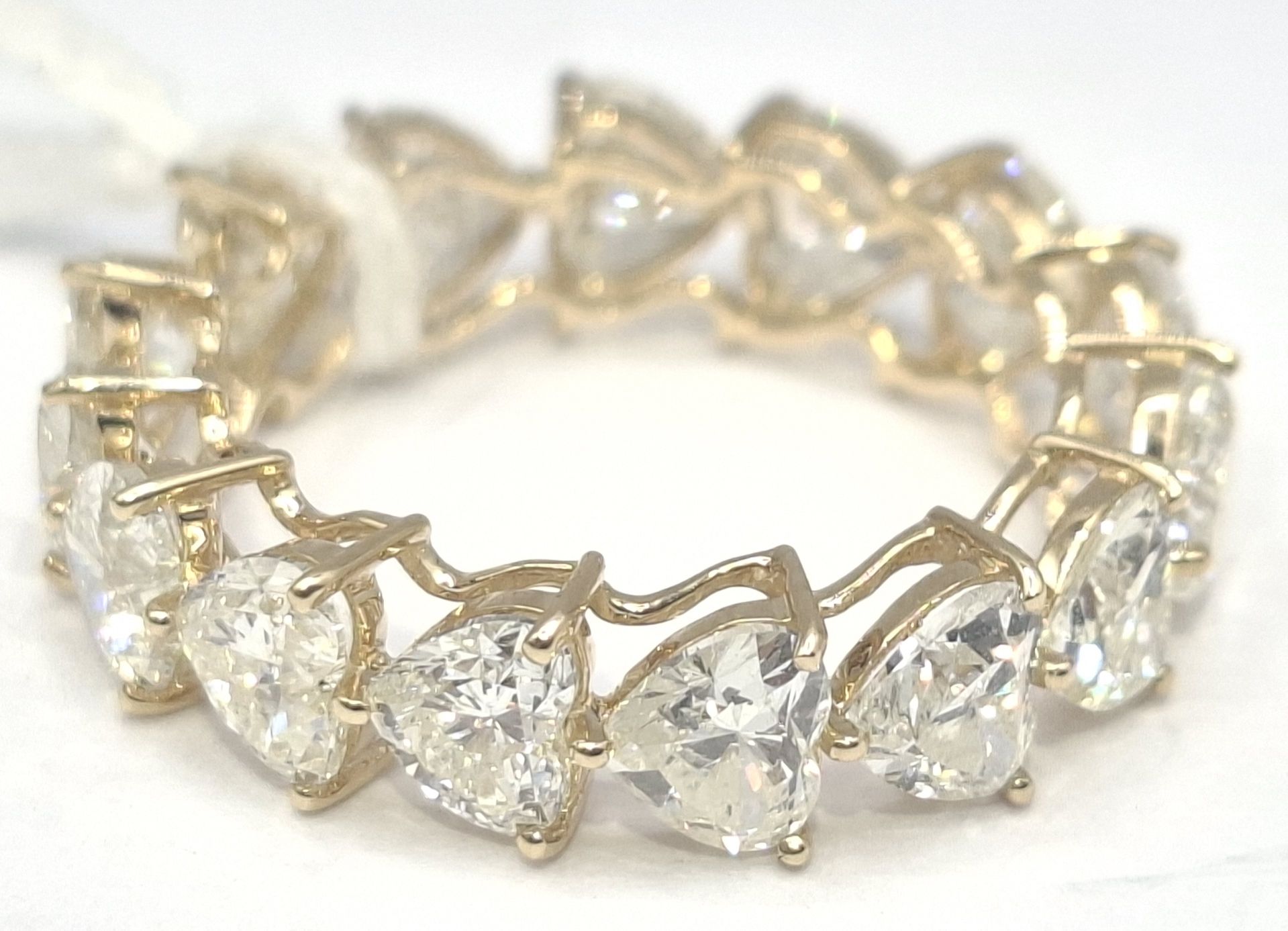 14k Yellow Gold Eternity Ring