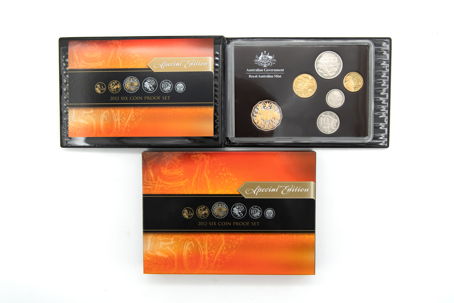 355 · Elizabeth II, RAM, Proof Set, 2012,  FDC