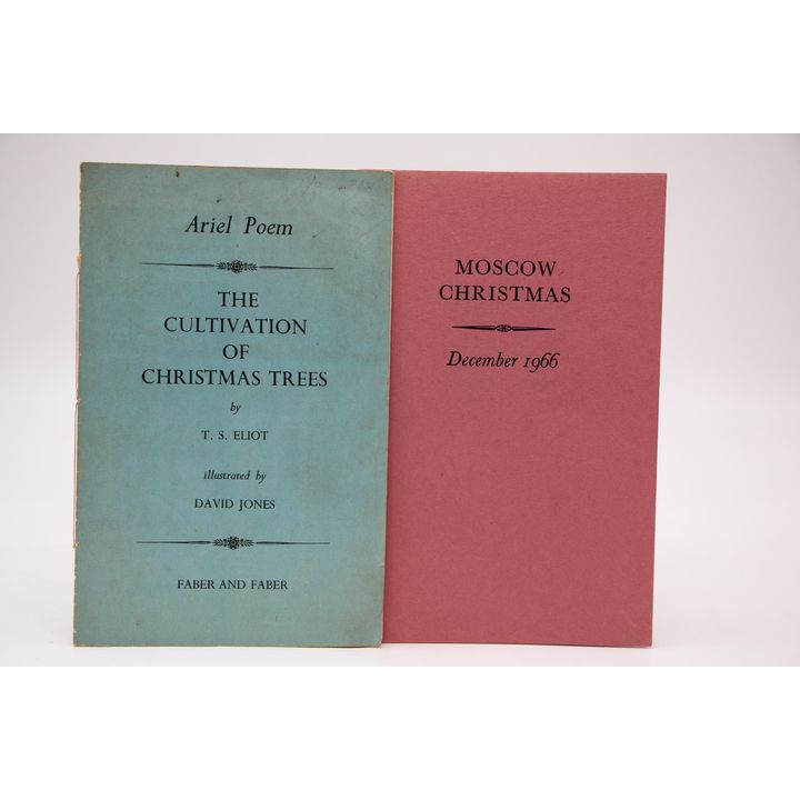 ELIOT, T.S. [2 titles] - The Cultivation of Christmas Trees.