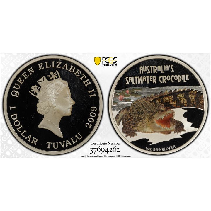 Elizabeth II, One Dollar, 2009 PR65DCAM