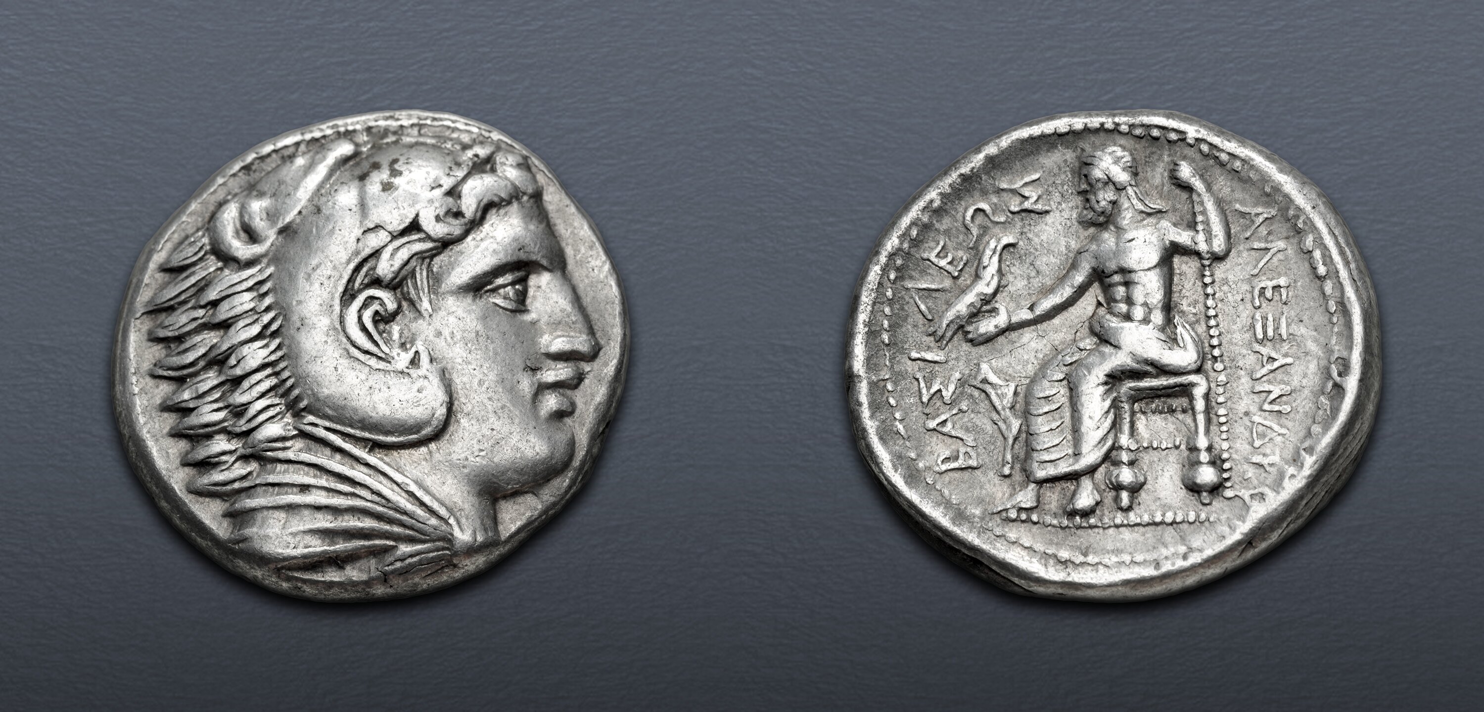 KINGS of MACEDON. Philip III Arrhidaios. 323-317 BC. AR Tetradrachm ...