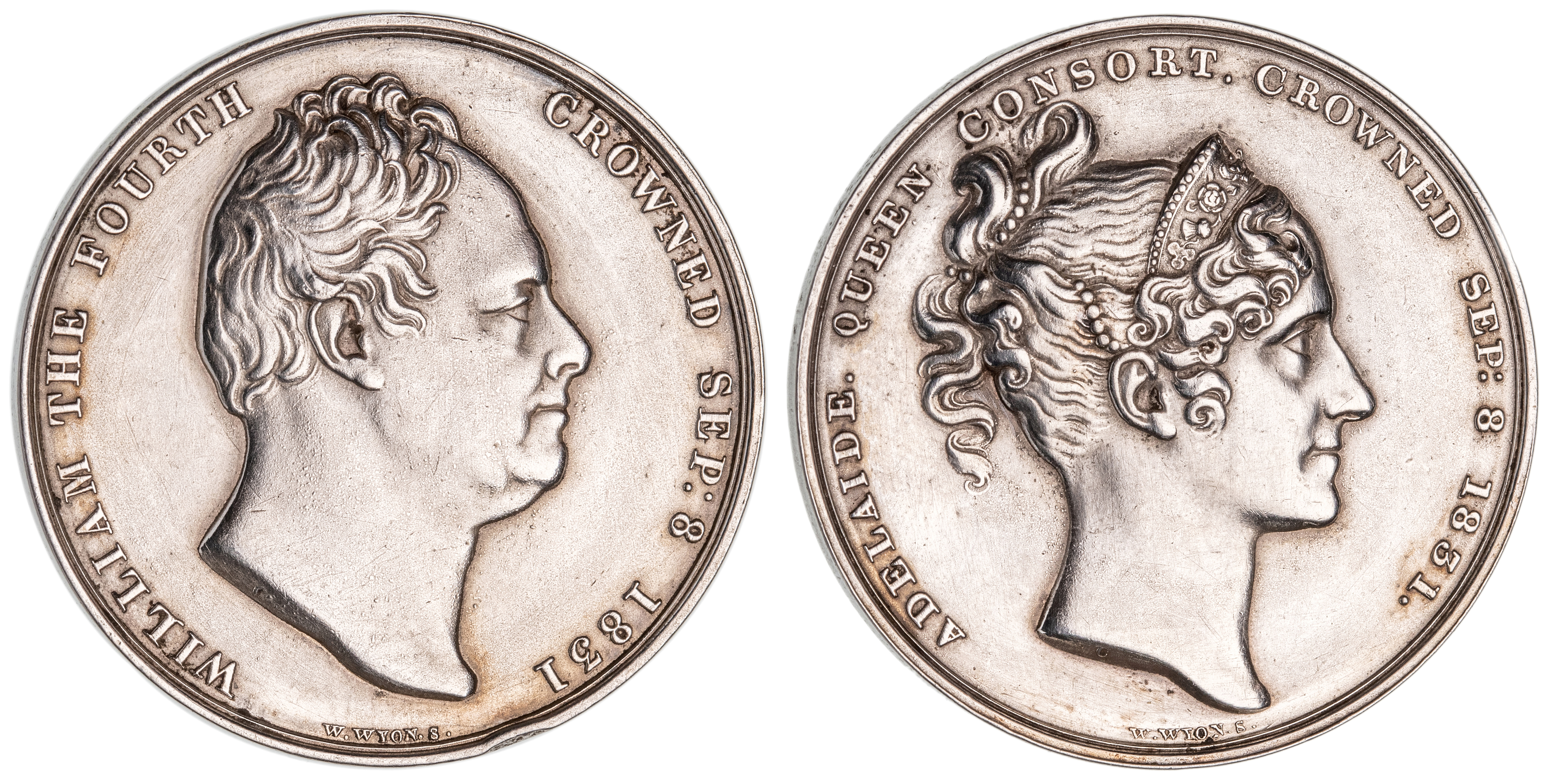 Great Britain, William IV, Coronation Medal, 1831, EF
