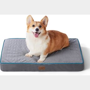 BEDSURE ORTHOPEDIC DOG BED LARGE - MEMORY FOAM WATERPROOF DOG BED WITH REMOVABLE WASHABLE COVER AND WATERPROOF LINER , 2-LAYER THI