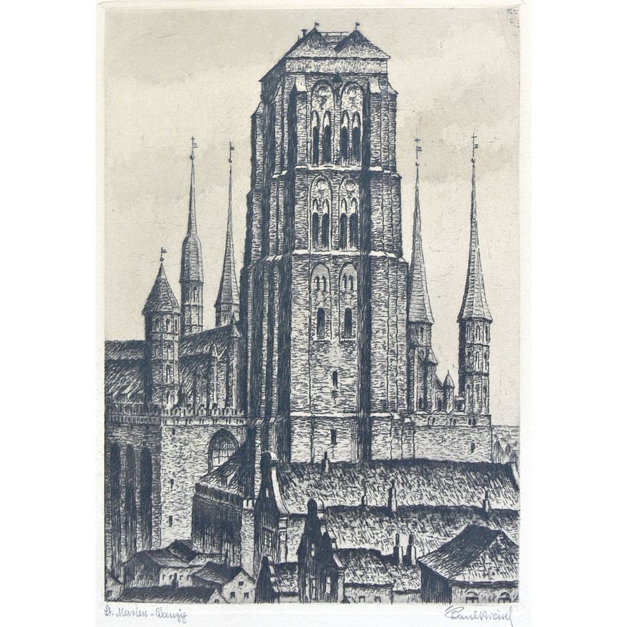 Paul Kreisel | Kościół Mariacki w Gdańsku