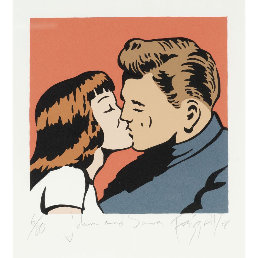 Dick Frizzell 'John and Sara'