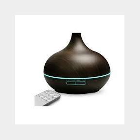 550ML Remote Control Essential Oil Diffuser and Humidifier - Black - 1 Pack- 51745/18371 AS B1 (S2)