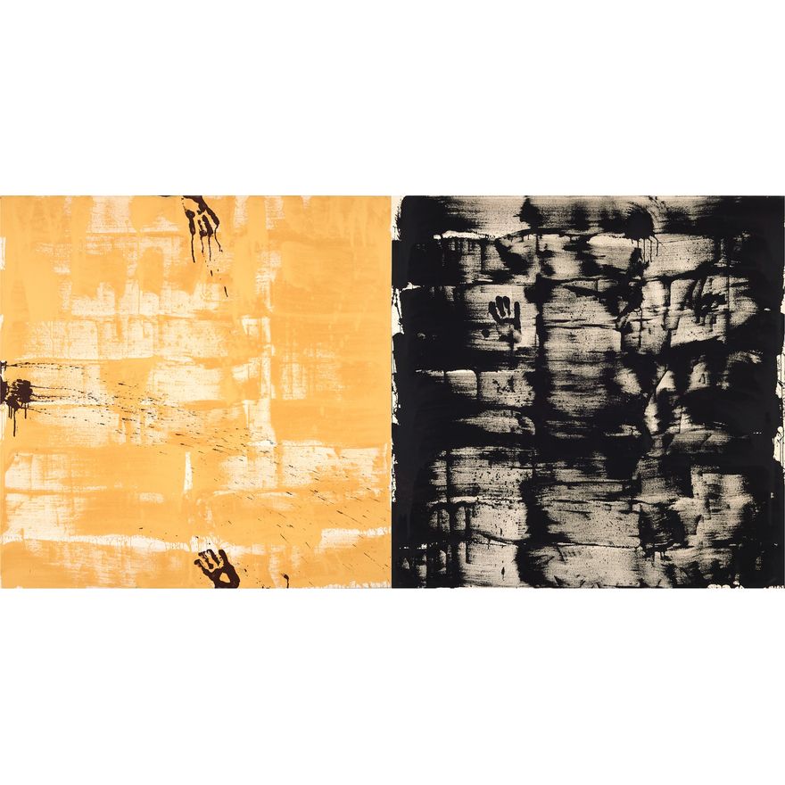 Max Gimblett, These Hands that Marry