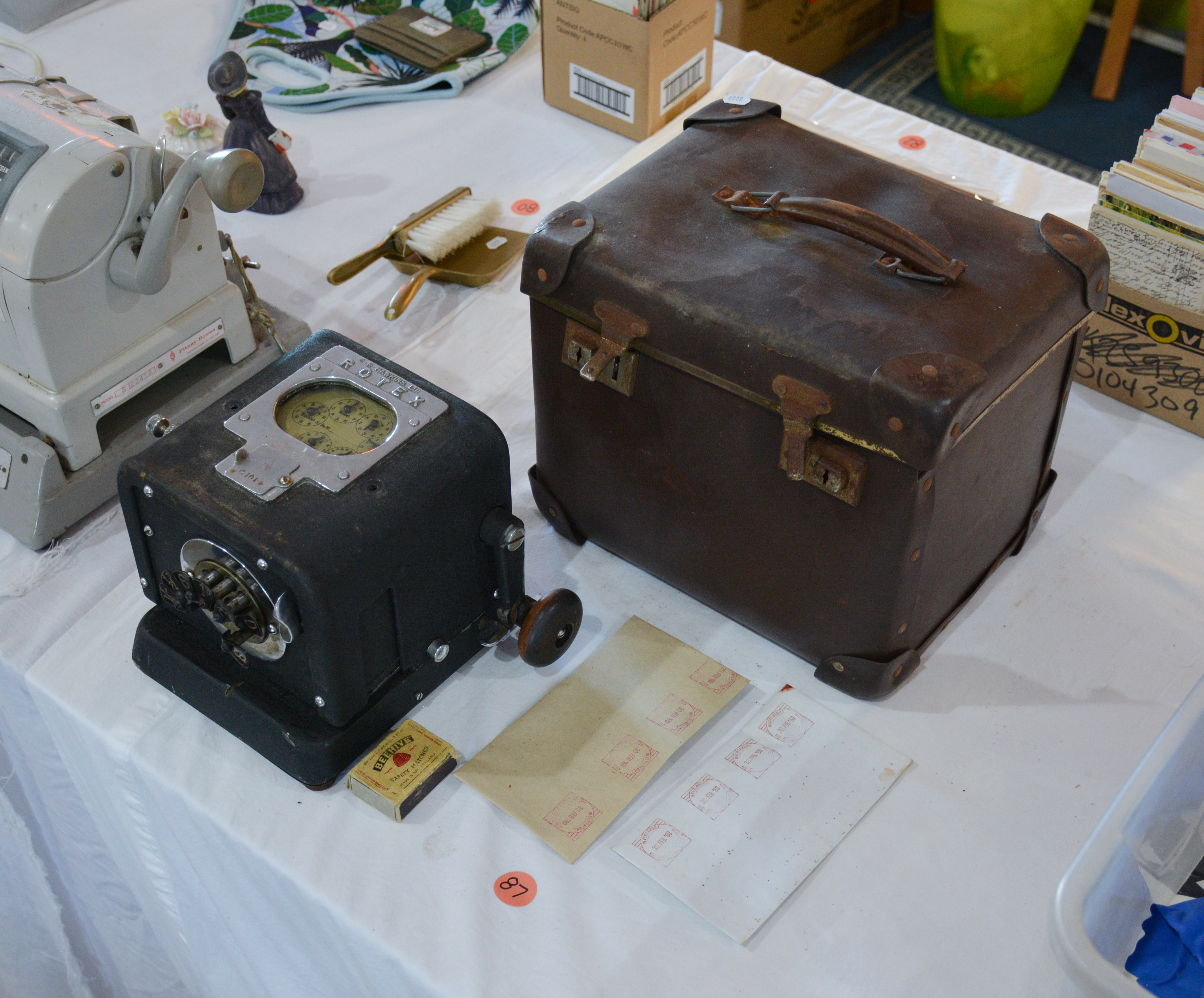 Hawkins Rotex Stamp Franking Machine Invercargill — NZ auction result