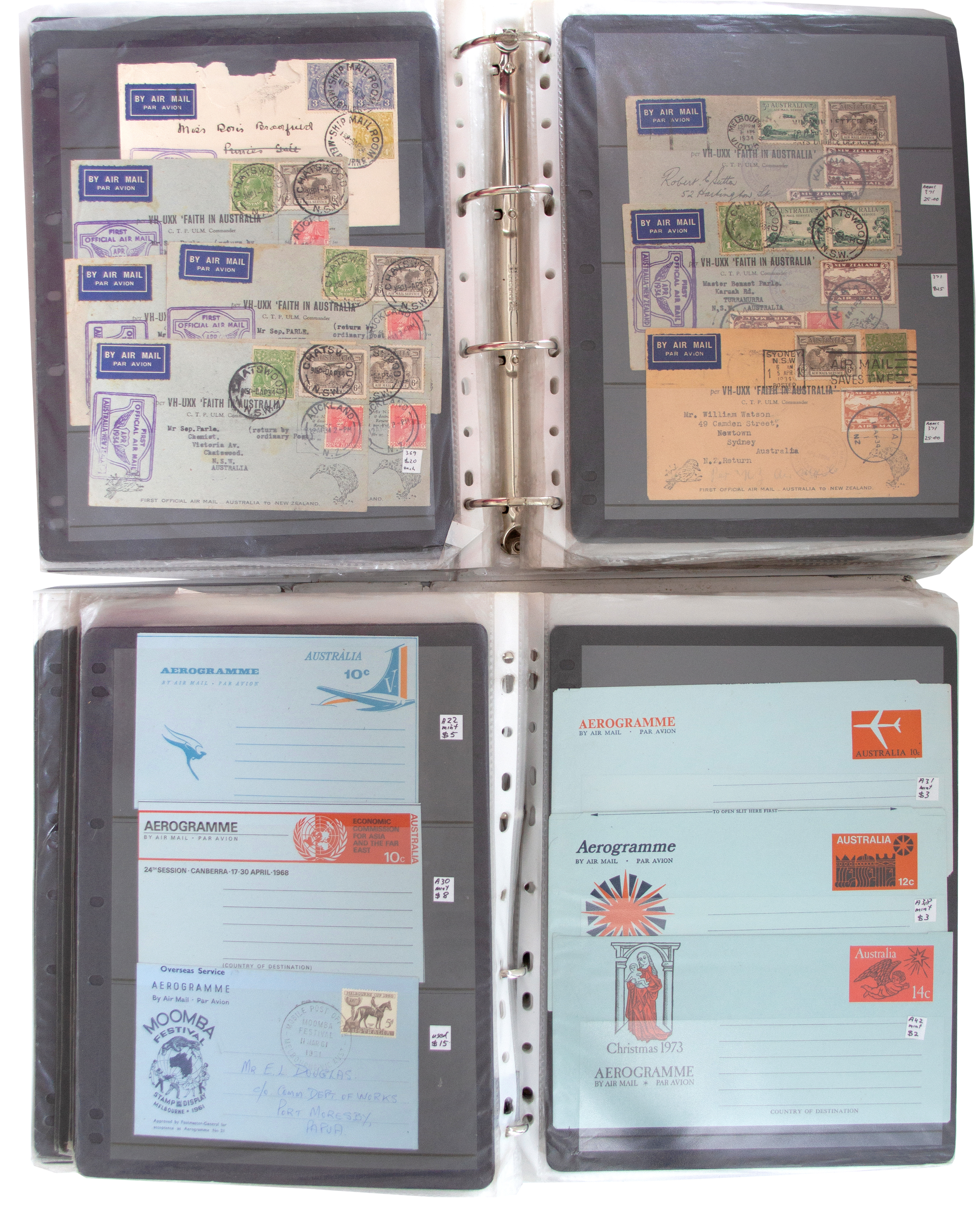 Group, Air Mail Covers, 1929 - 1953, Good