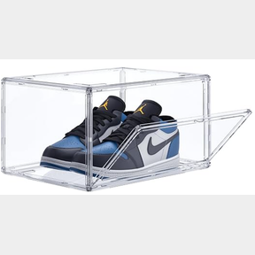 360 ACRYLIC CLEAR SHOE BOX HANDBAG STORAGE DISPLAY BOX STACKABLE SHOE BOX -