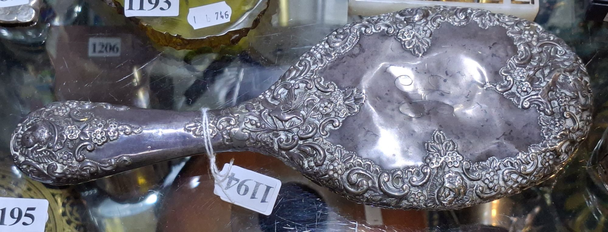 1194 · STERLING SILVER MIRROR