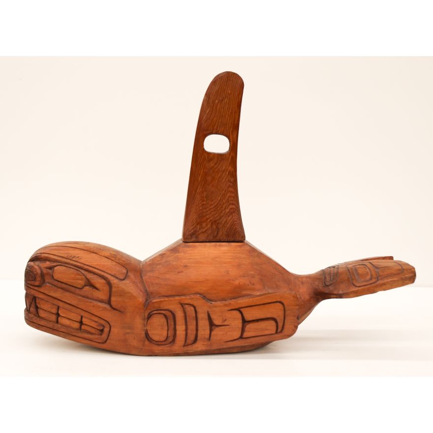 Henry Hunt ''Killer Whale'' 1970 Carved Cedar