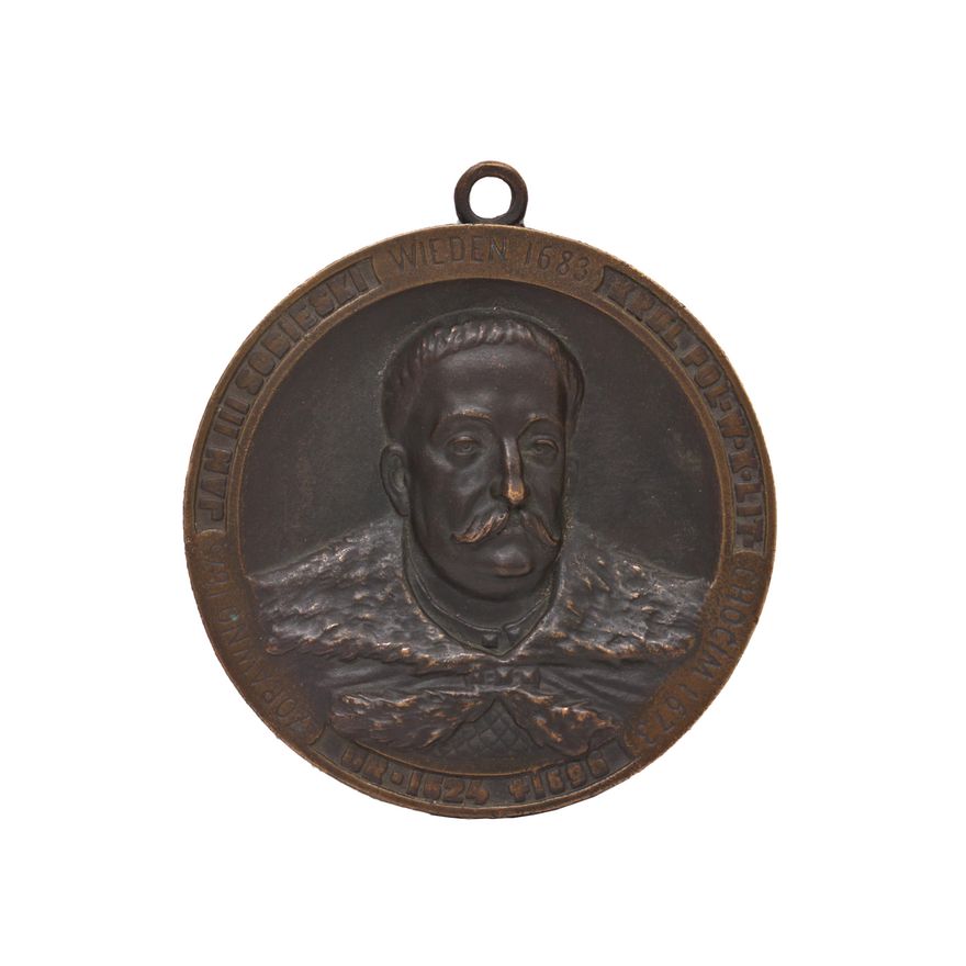 MEDALION – JAN III SOBIESKI, 1883 R.