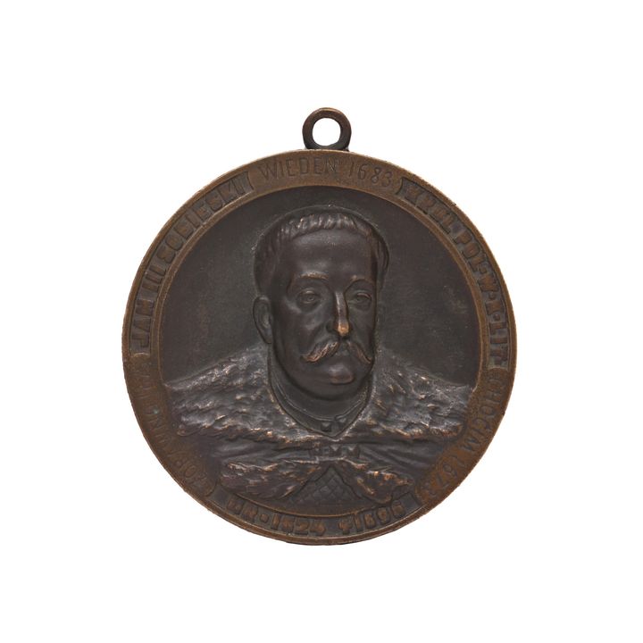 MEDALION – JAN III SOBIESKI, 1883 R.
