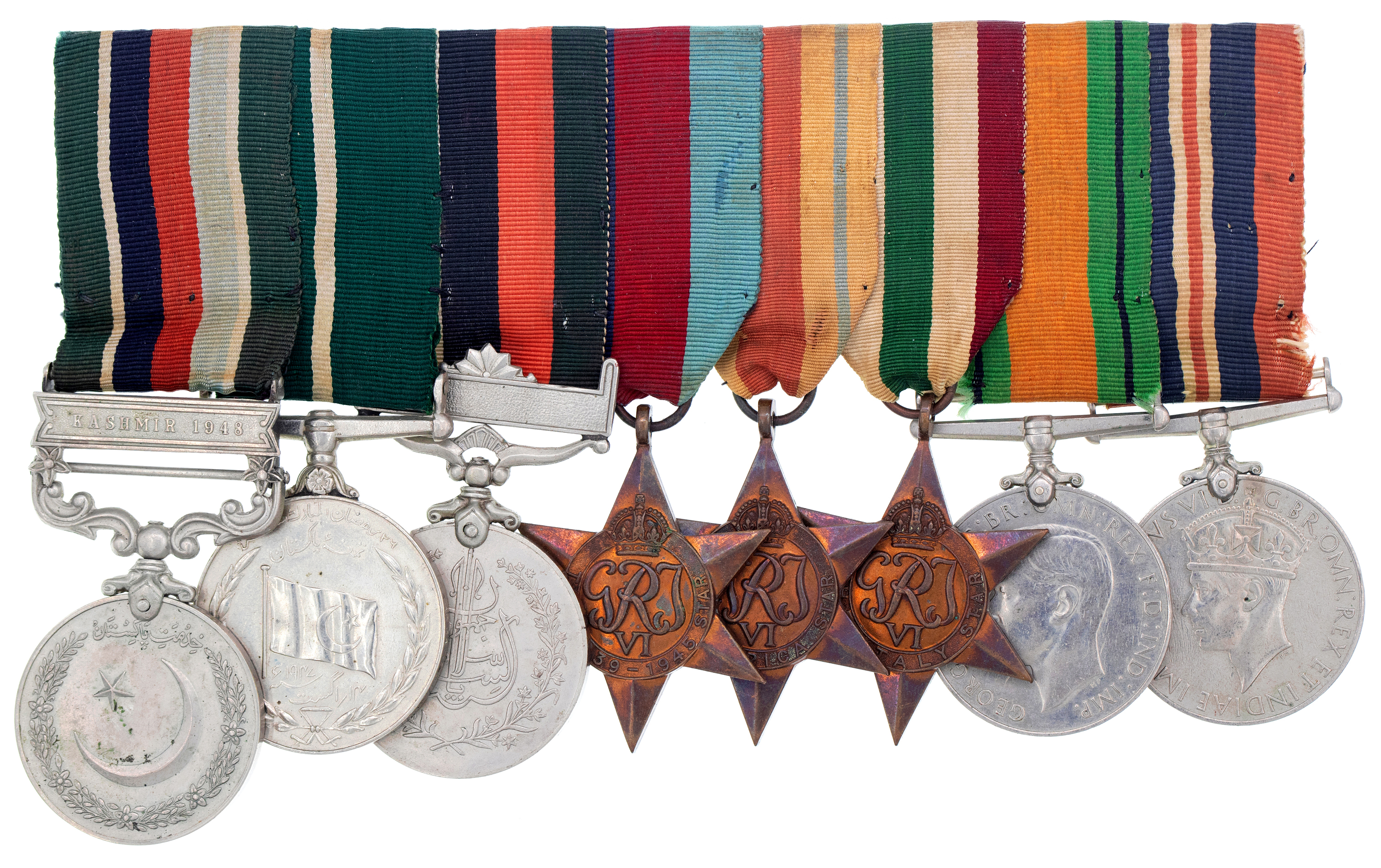 Pakistan, 14th Punjab Regiment, WWII Group of Eight, 1939 - 1956, EF
