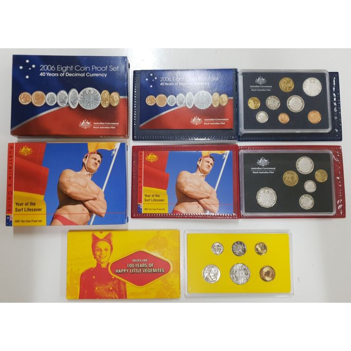 Proof & Unc. Coin Sets