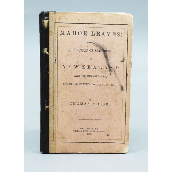 MOSER, THOMAS [2 titles] - Mahoe Leaves
