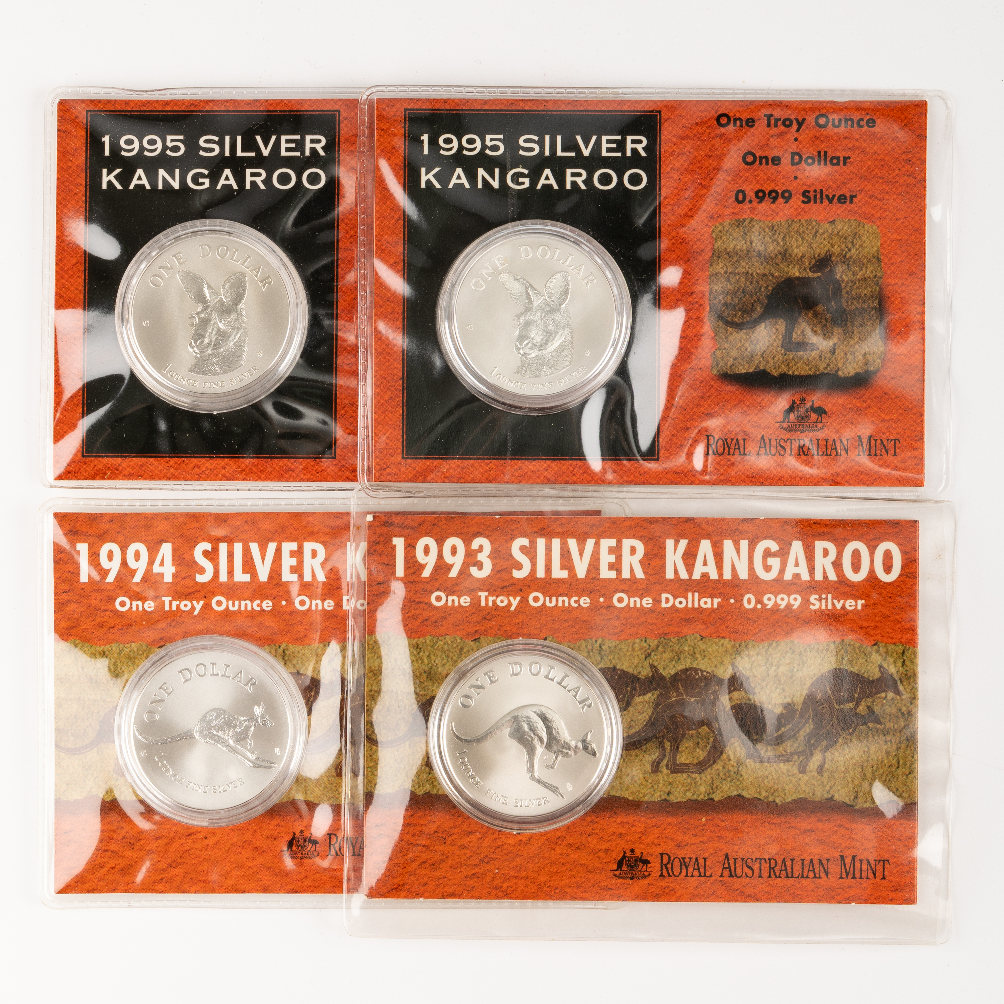 276 · Elizabeth II, RAM - Kangaroo, One Dollar, 1993 - 1995,  CHU