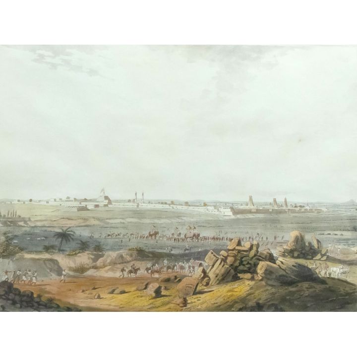 Robert H. Colebrook '‘East View of Seringapatam’ drawn on the spot'