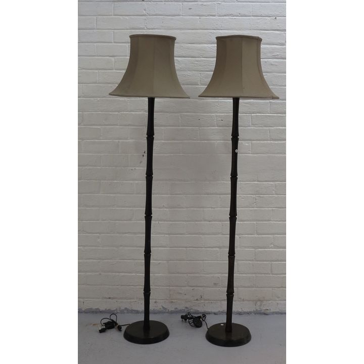PAIR OF FLOOR LAMPS