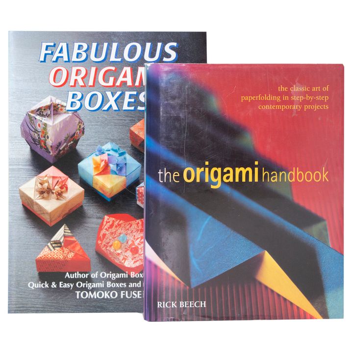 BEECH, RICK [2 titles], the origami handbook.