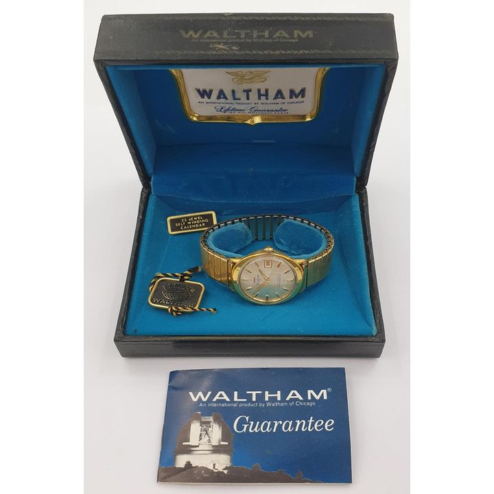 Vintage Waltham Gold Plated Men's Automatic Watch