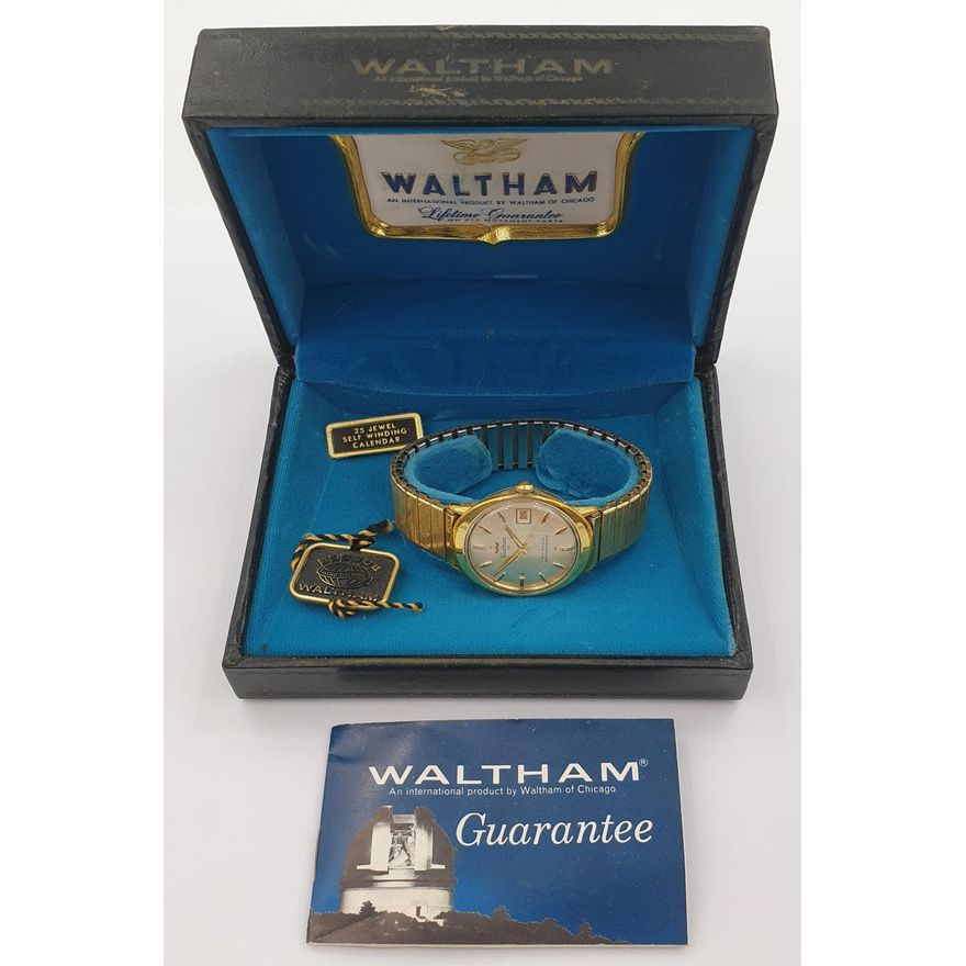 Vintage Waltham Gold Plated Men's Automatic Watch