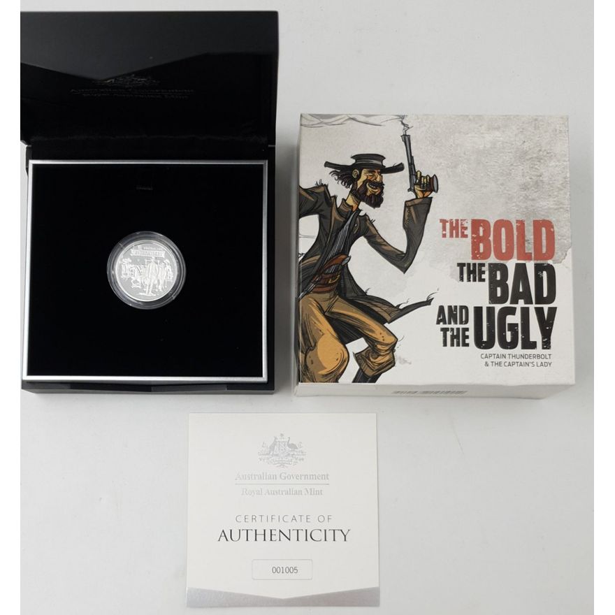 The Bold, The Bad and The Ugly $1 Silver Proof Coin