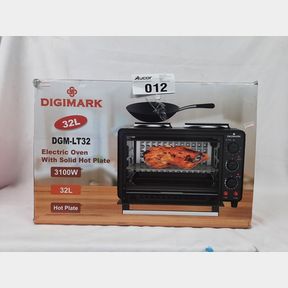 DIGIMARK - 32L MINI KITCHEN ELECTRIC OVEN WITH SOLID HOT PLATE - 3100W