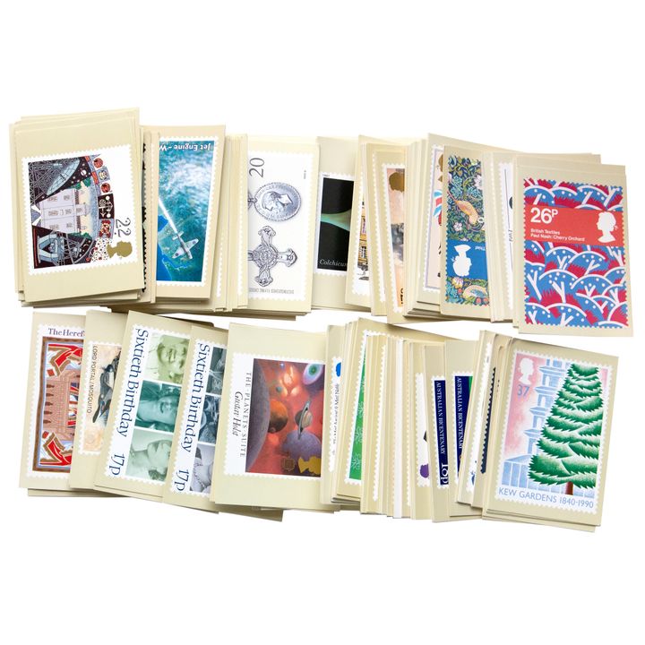 Great Britain, Stamps on Postcards, c.1990s-2000s, VGC