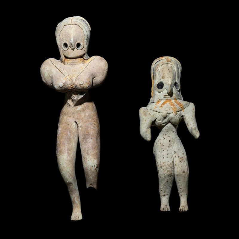 Two Indus Valley Terracotta Female Figures