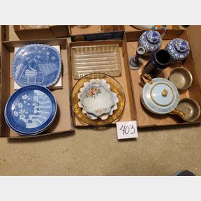 3 Bxs of Royal Copenhagen Plates and Other Decorative Items