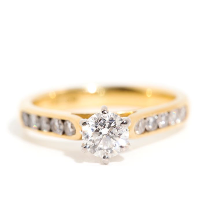 1.00 Carat Total Diamond Weight Engagement Ring