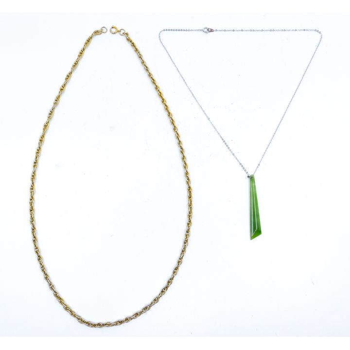 Box Jade Pendant Necklace etc.