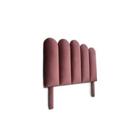 Elizabeth Modern Headboard Mink Queen | ONE LEG BROKEN
